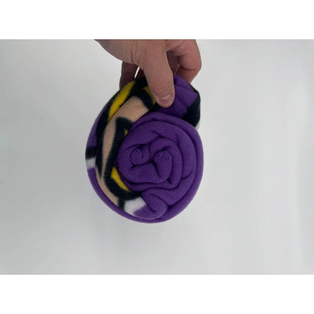 Minnesota Vikings‎ Fleece Throw Blanket 50x60 Purple Gold Logo New NFL